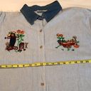 Basic Editions  Fall Harvest button down top 20W Photo 8