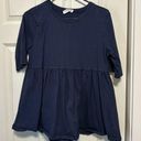 Zenana Womens navy blue medium top Photo 0