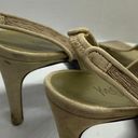 Saint Laurent Yves  Mesh Gold Slingback Heels 8.5 Photo 5