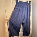 SheIn  Palazzo Wide Leg Ruched Stretchy Waistband Grey Blue Color Pants Size XXL Photo 5