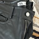 ZARA Leather Pants Photo 6