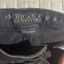 American Eagle Outfitters Black Ripped Jean Shorts Size 4 Photo 1