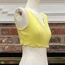 Ny&co yellow crop top / S / Excellent condition Photo 2