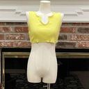 Ny&co yellow crop top / S / Excellent condition Photo 1