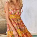 Farm Rio 💕💕 Mixed Fruits Paradise Midi Dress ~ Large L NWT Photo 4