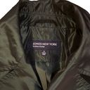 Jones New York Vintage Metallic Green Short Trench Coat. Size S. EUC Photo 2