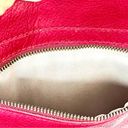 Krass&co AMERICAN LEATHER  Red Crossbody Shoulder bag with brass accents Photo 5