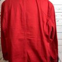 Ralph Lauren Lauren  Jeans Plus Size 1X  Fireman Jacket Barn Coat Red Canvas Photo 5