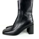 The Row NEW  Patch Paneled Square Toe Boots Black Size 41EU 11US Photo 2