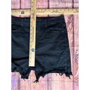 American Eagle  Women's Size 12 Curvy High Rise Shortie Black Denim Shorts AE0122 Photo 14