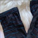 Rebecca Taylor  Blue Stripe Tiger Pants Joggers Pull On Photo 5