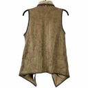 JODIFL ODIFL Open Cardigan Medium Vest Western Waterfall Pocket sleeveless Photo 1