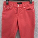 Banana Republic  Women's Skinny Ankle Petite 0 Jeans Salmon Pants Photo 12