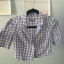 Urban Outfitters Purple Gingham Set Photo 2