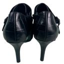 Ralph Lauren Lauren  Latisha Womens Ankle Bootie Size 8b Black Croc Leather Photo 4