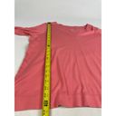 L.L.Bean  1X-Plus Women's 100% Supima Cotton 500799 Salmon Half Sleeve V Neck READ Photo 6