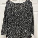 Helmut Lang Helmut Caged Boucle Linen Sweater Black Marled Raglan Sleeve Sweater Size PS Photo 5