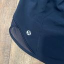 Lululemon navy high rise  hotty hot shorts 2.5” Photo 6