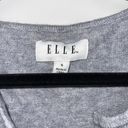 Elle  GRAY CARDIGAN STYLE SWEATER SMALL Photo 2