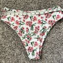 Zaful  Floral Print Bikini Set Light Pink High Rise Women’s Size 6 - 2 PIECE SET Photo 11