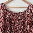 Jessica Simpson  Sz S Womens Black Pink Floral Smocked Bodycon Dress Country Photo 4