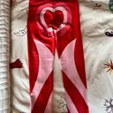 Pulse Fierce  Red and Pink Heart Leggings Photo 3