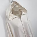 Naked Wardrobe  White Hoodie NEW Womens Sz XL Full Zip Pockets Long Sleeve Photo 73