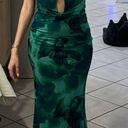 RUNAWAY THE LABEL MARLINI MAXI DRESS - GREEN FLORAL Photo 2