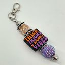 The Bar Keychain purse charm Beaded Keychain For Women,  Keychain, Silicone bead keyc Photo 6