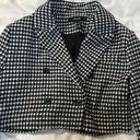 Forever 21 Houndstooth Blazer Cropped Photo 2