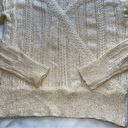 ASTR  THE LABEL | S Wrap Front Pointelle Cream Sweater Photo 4