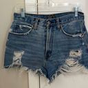 Abercrombie & Fitch Distressed Jean Shorts Photo 0