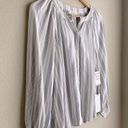 Treasure & Bond  Nordstrom Long Sleeve Striped Blouse  NWT Photo 1