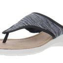 st. john's bay  Memory Foam Thong Comfort Zomp Black Sandal Size 8 Photo 13