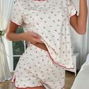 SheIn Cherry Pajama Set Photo 0