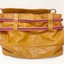 Rebecca Minkoff  Brown Pink Buckle Large Hobo Handbag Photo 2