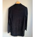 Barefoot Dreams  Cozychic Lite® Circle Cardigan Pockets Black Sweater Photo 3