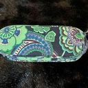 Vera Bradley  Sunglasses Case  Shell Green Blue Purple Paisley Floral Photo 0