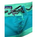 Patagonia  Womens Sz 6 Board Skirtie Swim‎ Mini Skirt Blue Green Nylon Hiking Photo 3