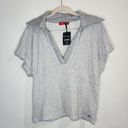 n:philanthropy NWT  Grey Collared Women Small Oversized Casual Lotty Top Photo 0