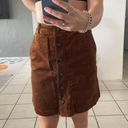 CAbi Fall Corduroy University Skirt Size 4 - Color: Toffee Photo 2