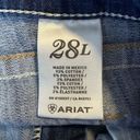 Ariat  Trouser Copper Ella Electric Lady Wide Leg Jeans 28 L Long 28x33 Blue Photo 5