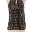 Joie  Tribal Print Ikat Sleeveless Silk Tank Top Photo 0