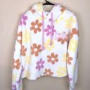 Grayson Threads NWT  Women’s Barbie Embroidered Fleece Sherpa Floral Print Hoodie Photo 0