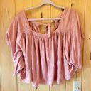 Free People Pink Top Photo 0