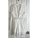 Alexis  Luisa Long-Sleeve Ruffle Lace Romper Size Medium Photo 2