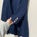 J. McLaughlin  Navy Blue Thick Cardigan Style Jacket Photo 7