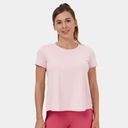 Halara  size S Pink Round Neck Short Sleeve Crisscross Split Tie Back Sports Top Photo 48