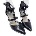 Worthington  Kirk Snakeskin T-strap D-Orsay Pointed Toe Stiletto Heels Pumps 7.5 Photo 0