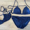 Aerie Navy  bikini with 2 tops Photo 1